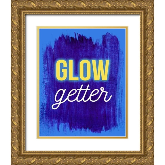 Jenner, Roya 12x14 Gold Ornate Wood Framed with Double Matting Museum Art Print Titled - Glow Getter