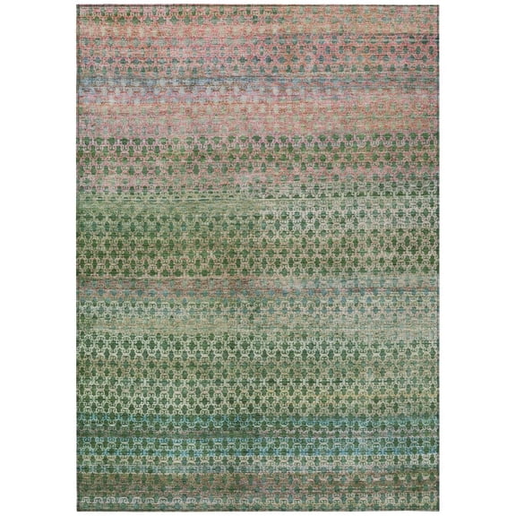 Dalyn Rugs Machine Washable Indoor/Outdoor Chantille ACN2158 Aloe 10' x 14' Rug