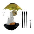 thumbnail image 1 of Comedero solar para pájaros, comedero para colibríes con estaca, decoración de jardín, estatua fantasma con sombrilla, decoración de Halloween para, 1 of 9