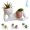 Pink, variant on Lazy Guy Planter, Funny Planters Smily Face Planter Pot with Drainage Hole, Cute Resin Flower Head Planters Unique Lying Down Figure Succulent Pots for Home Garden Decor (Blue)
