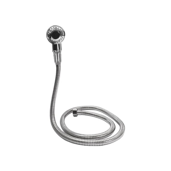 Wildnix Shampoo Hose with Stainless Steel Faucet, Long 1.2m Hose, Anti-Drip, Modern Design for Barber Shops & Hair Salons