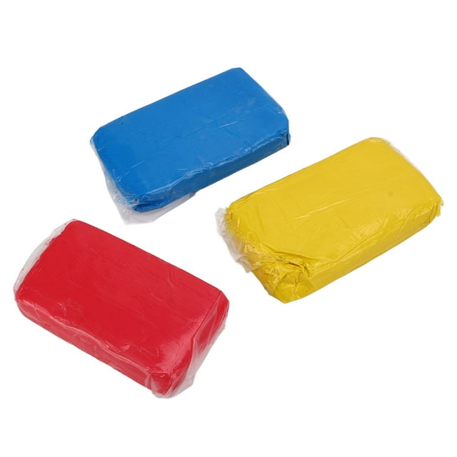 3 Pcs Pâte à Modeler en Papier pour Étudiant Bricolage Fait Main Réutilisable Forme Facile Adhérence Facile Pâte à Modeler Séchage à l'Air Pâte à Modeler