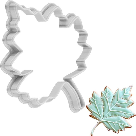 Leaf Cookie Cutter 4 Inch Made in USA by WONDERTORY