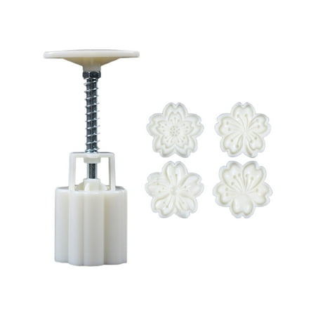 

ZIYORK Plastic Mooncake Molds Mooncake Stamps Mooncake Tools for Creative Mid-Autumn Th