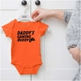 thumbnail image 5 of Cute Daddy's Gaming Buddy Gamer Dad Romper Boys or Girls Infant Baby Brisco Brands 24M, 5 of 6
