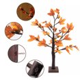 thumbnail image 5 of 21.6" Fall Maple Tree LED Light, Artificial Lighted Maple Tree Decoration, Battery Operated, Indoor Scene Glowing Tree for Thanksgiving Holiday Party Indoor Outdoor Decor, 5 of 6