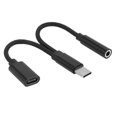 thumbnail image 2 of 2 in 1 Type C Headphone Adapter USB C Jack Audio Charging Converter, 2 of 5