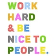 thumbnail image 6 of K&L Design Co: Motivational Wall Art Decor - 11x14" Unframed Typography - Work Hard, 6 of 7