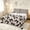 Beige Black, variant on meiyoeat Kawaii Princess Bow Bed Sheets for Kids Girls, Pink Love Hearts Stars Full Size Sheets for Bedroom, 4 Pieces