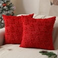 thumbnail image 5 of HOCIRET 20x20inch Plush 3D Christmas Tree Throw Pillows - Christmas Decor, Cozy Textured Cushions for Couch/Bed, 5 of 5