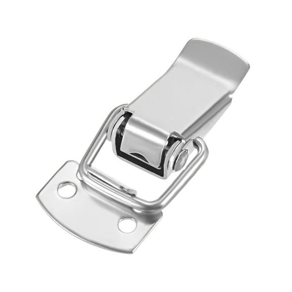 Uxcell 2 pcs Stainless Steel Spring Loaded Toggle Latch, 49mm Overall Length