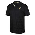 thumbnail image 2 of Men's Colosseum  Black Vanderbilt Commodores Marshall Polo, 2 of 3