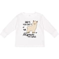 thumbnail image 3 of Inktastic Gigi's You Say Alpaca My Bags Boys or Girls Long Sleeve Toddler T-Shirt, 3 of 5
