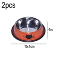 thumbnail image 2 of Bol pour Chat Bol pour Chien Bol en Acier Inoxydable Bol Coloré en Acier Inoxydable Bol pour Chien Bol pour Chat Bol Amusant Bol pour Animal de Compagnie, 2 of 5