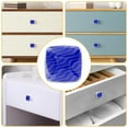 thumbnail image 5 of 4 Pieces Set Drawer Pulls Handle Square Wardrobe Cabinet Knobs with Stainless Steel Screws Furniture Kitchen Decor, 5 of 5