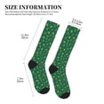 thumbnail image 2 of Lsque Boba Milk Tea Pattern Sport Compression Socks for Men & Women 15-20 mmHg Knee High Nurse Pregnant Running Medical and Travel Athletic, 2 of 6