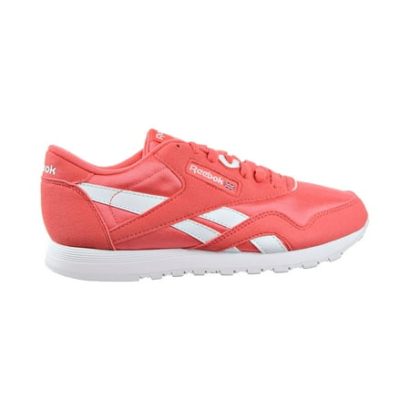 Reebok Classic Nylon Color Women's Running Shoes Bright Rose/White dv7698