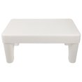 thumbnail image 7 of OUNONA  PP White Toilet Step Stool for Easier Bowel Movements, 7 of 7