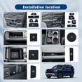thumbnail image 2 of Alfombrillas BIBIBO con ranuras para puertas de coche para Honda Passport Hybrid 2026, 2 of 8