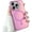Pink, variant on for iPhone 14 Pro Max Case Invisible Stand -Grade Holographic Iridescent Case for 14 ProMax Compatible with MagSafe with Camera Protector,Pink