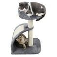 thumbnail image 5 of Clearance! Cat Tree Sisal-Covered Scratching Post and Pad, Cat Activity Center for Kittens Grey, 5 of 8