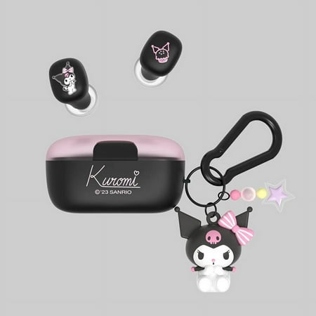 Sanrio Kuromi Bluetooth Headphones Hello Kitty Cinnamoroll Wireless Headset Melody Pochacco Sport Noise Reduction Earphone Gifts