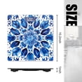 thumbnail image 2 of Bathroom Scale, Highly Accurate Digital Body Scale,Precisely Measures Weight up to 400 lbs-Blue And White Porcelain Floral Pattern, 2 of 4
