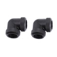 thumbnail image 1 of Weiweiguan 2 Pcs Raccord en Laiton pour Refroidissement par Eau d'Ordinateur Rallonge Rotative à 90 Degrés, 1 of 7