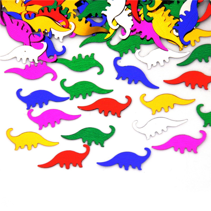 Dinosaur Table Confetti Boys Party Mixed Colours Decorations Sprinkles v! 