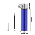 thumbnail image 3 of Kyusrd Bicycle Mini Inflator Mini Portable High Pressure Inflator Basketball Beautiful Mouth Inflator Riding Accessories Air Needle, 3 of 6