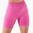 thumbnail image 1 of Shorts de Course Mode Décontractée Femmes Uni Extensible Dames Taille Haute Pantalon Grand Pantalons de Yoga Shorts Courts Shorts d'Été en Liquidation, 1 of 5