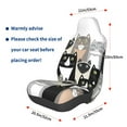 thumbnail image 2 of Lsque Colors Cats Pattern Car Seat Covers for Front Seats , Waterproof Seat Covers for Cars, Sporty Front Seat Covers,Car Seat Cover Protector Front Seats, 2 of 5