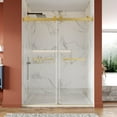 thumbnail image 2 of DeerValley DV-1SD052 Concord 56" - 60" W x 76" H Double Sliding Frameless Shower Door, 2 of 13