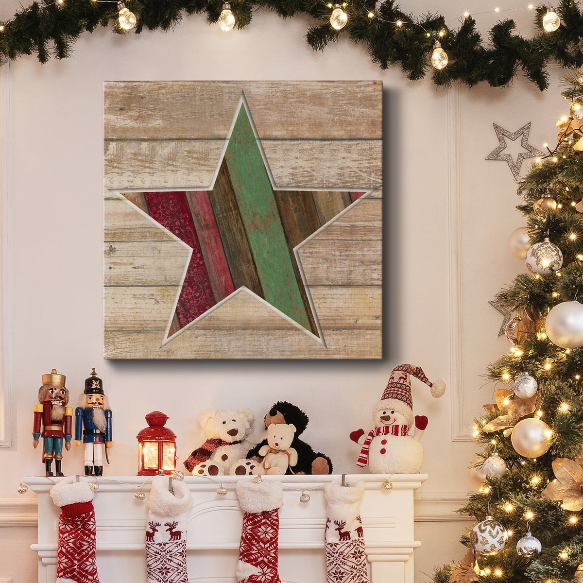 Home For Christmas - Premium Gallery Wrapped Canvas - Ready to Hang