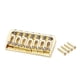 thumbnail image 2 of 7 String Guitar Saddle Bridge Fixed Bridge for Electric Guitar/Strings Through Body Guitar Replacem, 2 of 5
