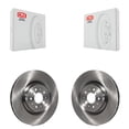 thumbnail image 1 of CMX Front Disc Brake Rotors Pair for Car 2015-2022 Ram ProMaster City K8-100255, 1 of 8