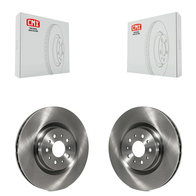CMX Front Disc Brake Rotors Pair for Car 2015-2022 Ram ProMaster City K8-100255