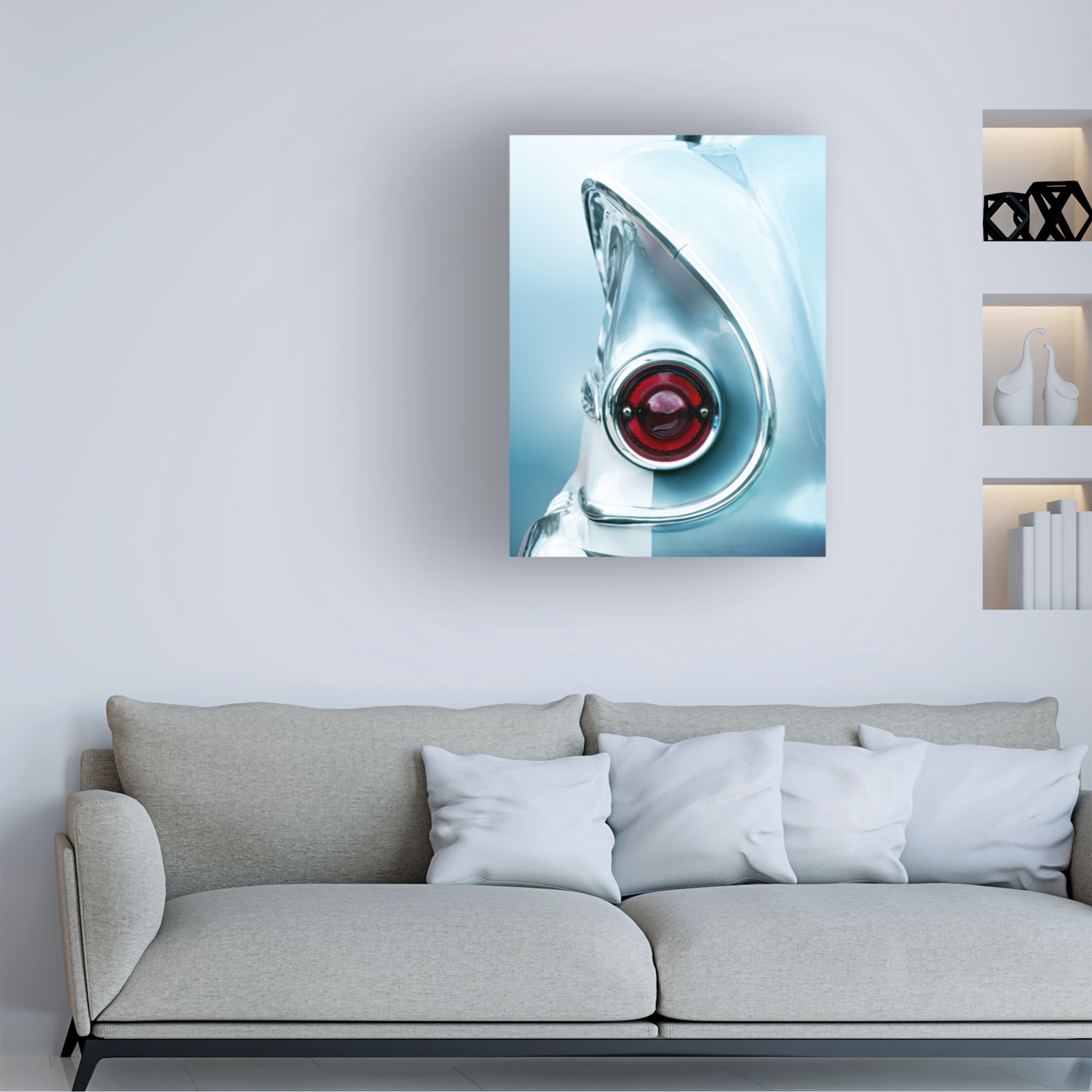 Trademark Fine Art Beate Gube Us Classic Car 1958 Brookwood Canvas Wall Art