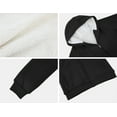 thumbnail image 2 of Victory Outfitters Ladies' Fleece Zip Up Hoodie with Soft Berber Lining - BLK - S, 2 of 5