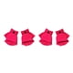 thumbnail image 2 of Qarigey 1 par de guantes sin dedos cómodos accesorios de ropa de Color sólido medio dedo niñas niños guantes para invierno rosa rojo Rosa roja 2piezas, 2 of 6