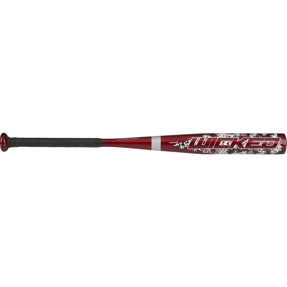 Rawlings Wicked Metal Baseball Bat, 27" (10)