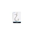 thumbnail image 4 of Mainstays, Double Hook Satin Nickel Metal Hook for Hanging Towels and Coats, 10 lbs Capacity, 1 ct, 4 of 6