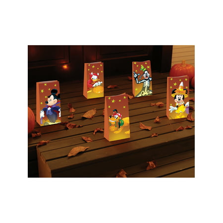 Disney Mickey Mouse And Friends Halloween Luminaries Bag Decorations