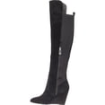 thumbnail image 3 of Womens Charles by Charles David Edie Over-The-Knee Wedge Boots - Black, 3 of 6