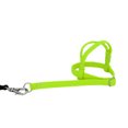 thumbnail image 5 of 2 Pieces of Parrot Flight Rope Strap Type Flying Rope Traction Rope Bird Walking Rope Out Training Rope Bird Supplies Pet Supplies (fluorescent green + pink), 5 of 5