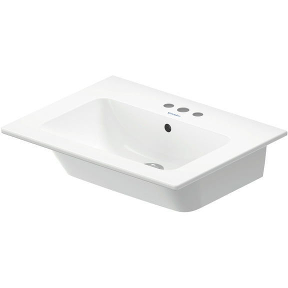 Duravit 2336630030 630 x 490 mm Me By Starck Bathroom Sink - White