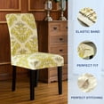 thumbnail image 3 of Subrtex Stretchy Washable Dining Chair Cover, Printed Floral Pattern, 3 of 6