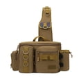 thumbnail image 1 of TFixol Durable Water-Resistant Fishing Sling Bag with Multiple Pockets, Adjustable Straps, and Comfortable Design for Outdoor Enthusiasts - Lightweight & Versatile Tackle Backpack, 1 of 6