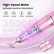 thumbnail image 2 of Taladro de uñas Lavinda Professional 35000 RPM inalámbrico, color rosa, 2 of 8