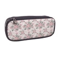 thumbnail image 2 of Lsque Rose Flowers Printed Big Capacity PU Leather Pencil Case Large Pencil Pouch Stationery Pen Bag Pencil Holder for Teen, 2 of 6
